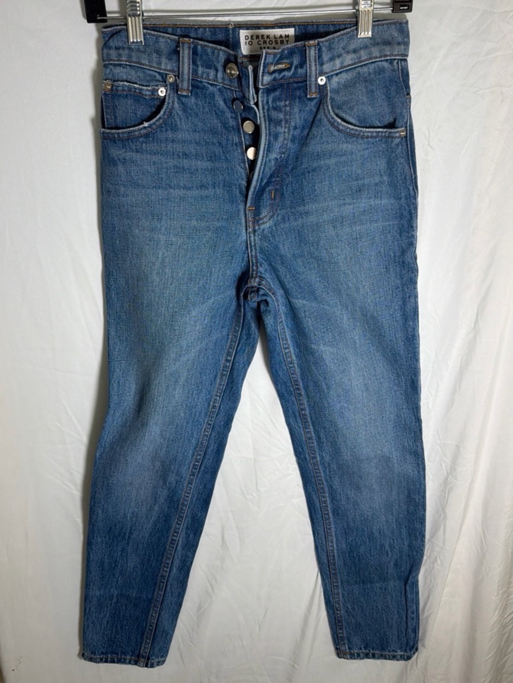 Derek Lam Medium Blue women’s Slim Straight Jeans